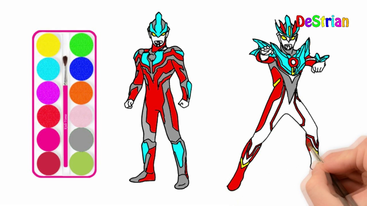 Detail Gambar Ultramen Mewarnai Nomer 40