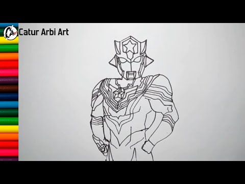 Detail Gambar Ultramen Mewarnai Nomer 42