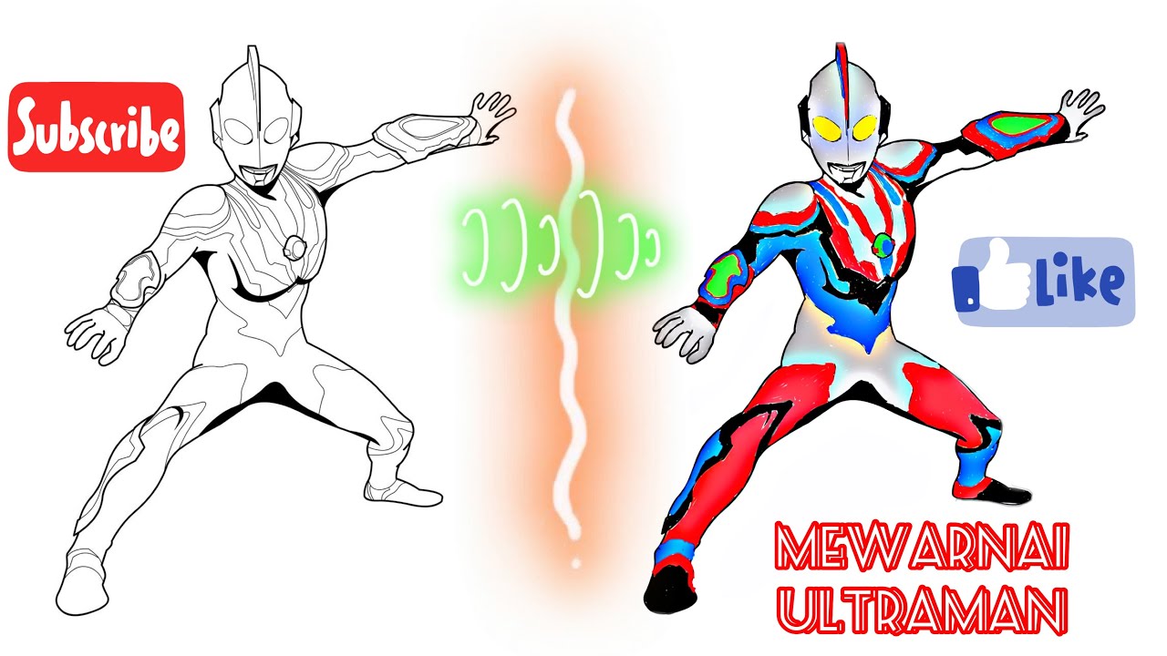 Detail Gambar Ultramen Mewarnai Nomer 49