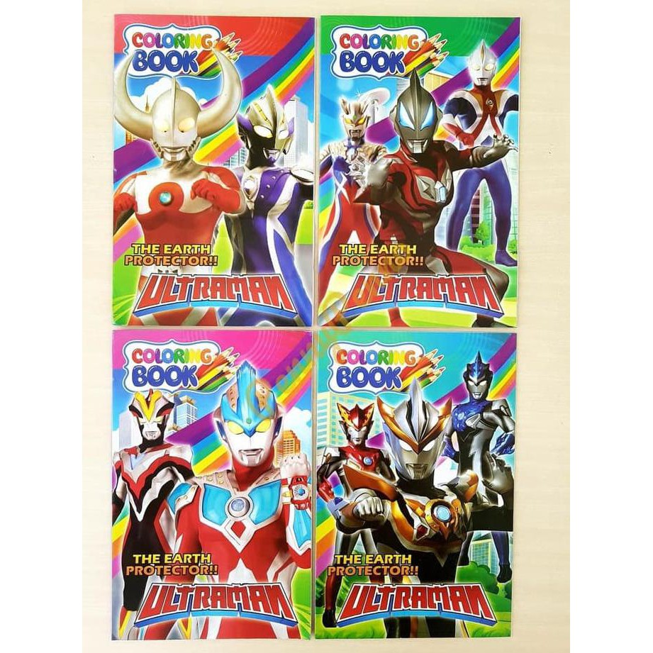 Detail Gambar Ultramen Mewarnai Nomer 55