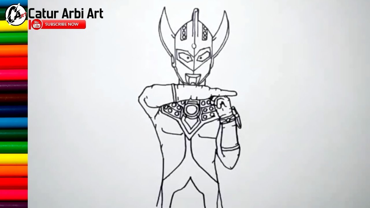 Detail Gambar Ultramen Untuk Mewarnai Nomer 8