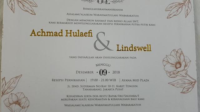 Detail Gambar Undangan Pernikahan Muslim Nomer 3