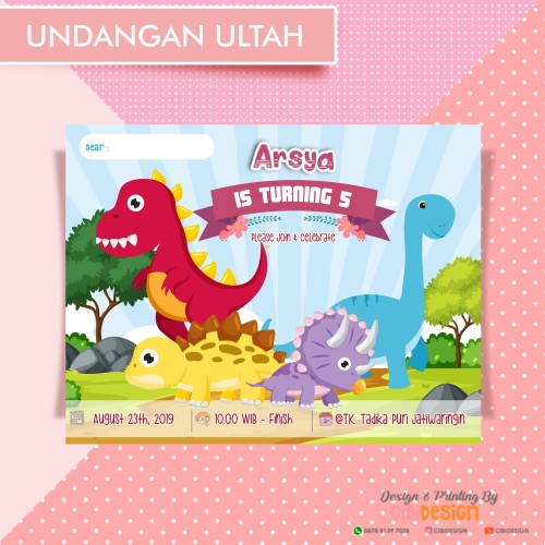 Detail Gambar Undangan Ulang Tahun Anak Nomer 32