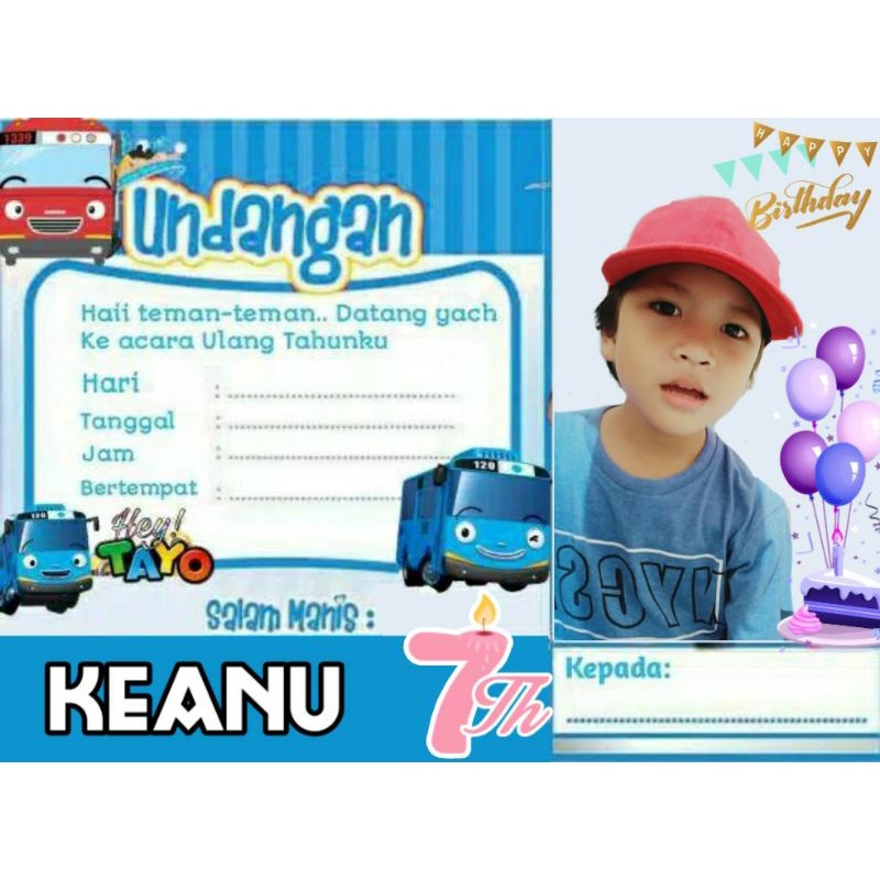 Detail Gambar Undangan Ulang Tahun Anak Nomer 46