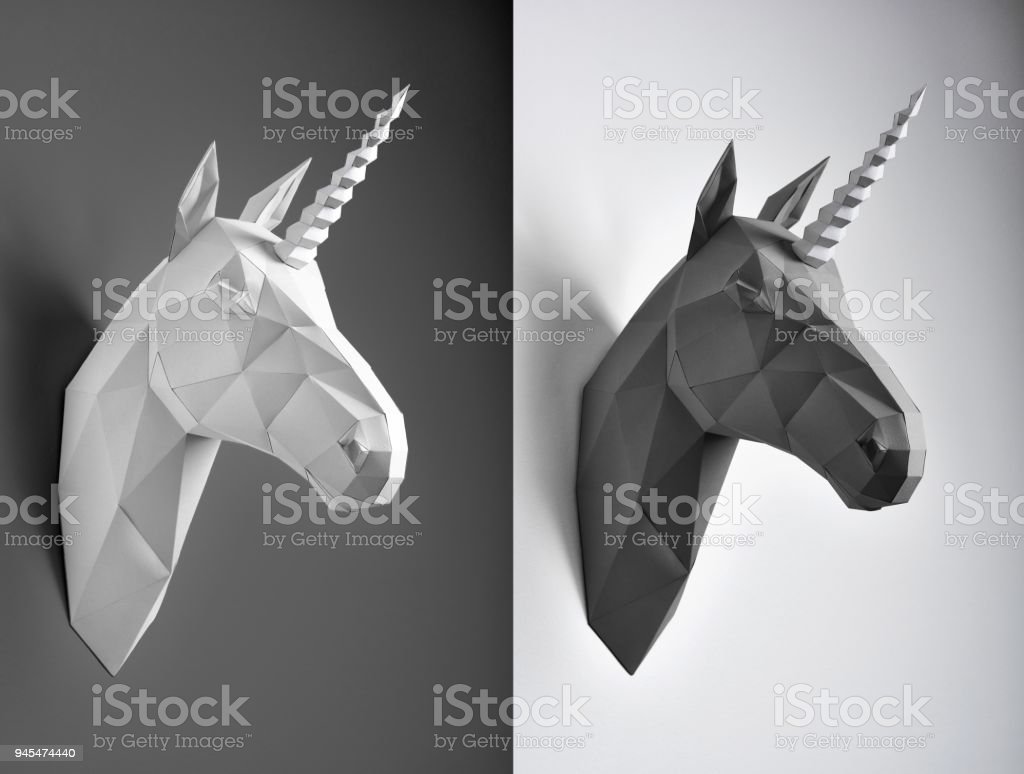 Detail Gambar Unicorn Hitam Putih Nomer 35