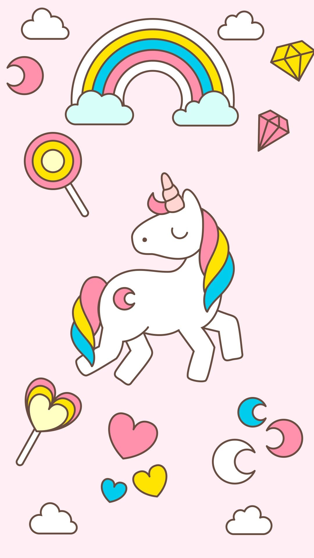 Detail Gambar Unicorn Lucu Wallpaper Nomer 30