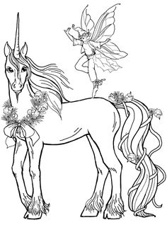 Detail Gambar Unicorn Mewarnai Nomer 44