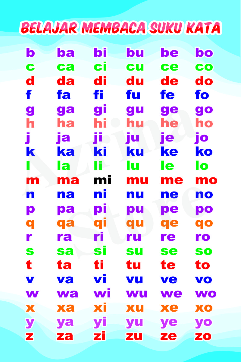 Detail Gambar Untuk Belajar Membaca Nomer 4