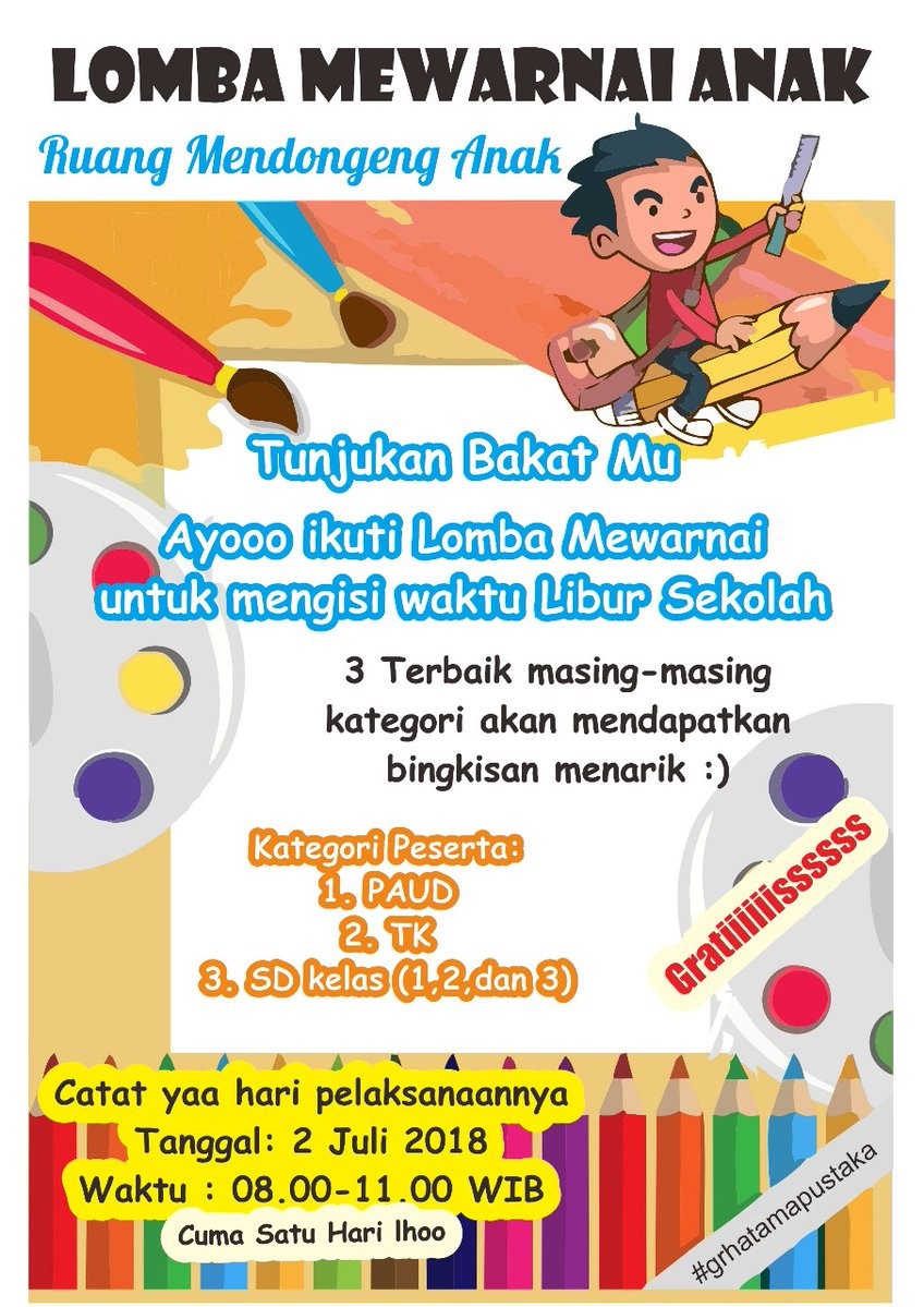 Detail Gambar Untuk Lomba Mewarnai Anak Sd Nomer 8