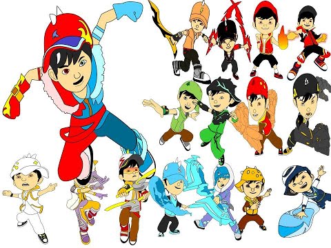 Detail Gambar Untuk Mewarnai Boboiboy Nomer 54