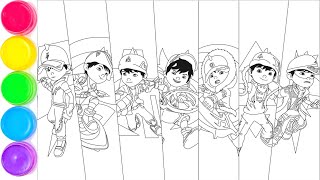 Detail Gambar Untuk Mewarnai Boboiboy Nomer 56