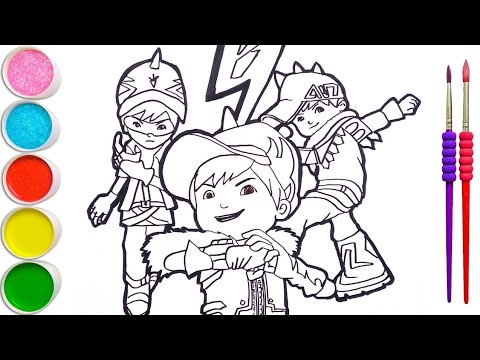 Detail Gambar Untuk Mewarnai Boboiboy Nomer 57