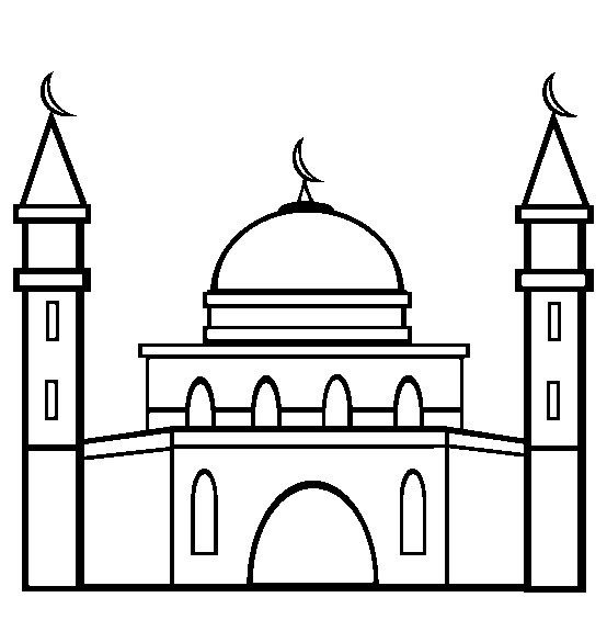 Detail Gambar Untuk Mewarnai Masjid Nomer 29