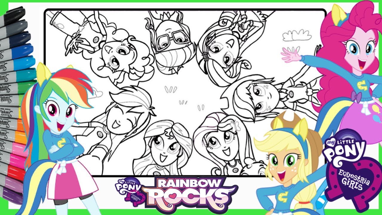 Detail Gambar Untuk Mewarnai My Little Pony Nomer 46