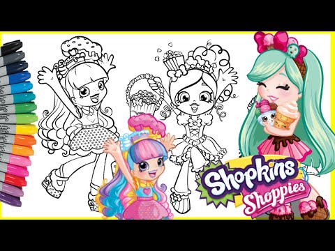 Detail Gambar Untuk Mewarnai Shopkins Nomer 14