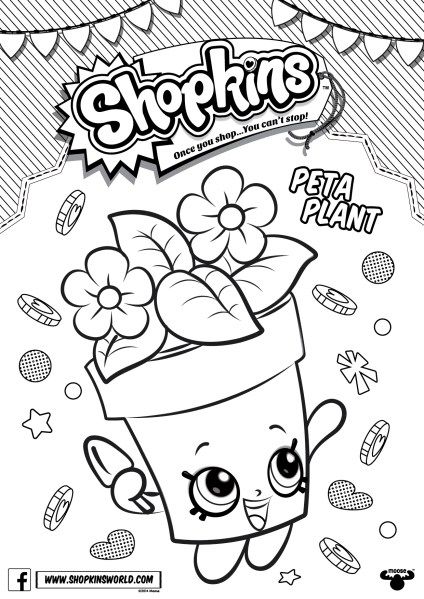 Detail Gambar Untuk Mewarnai Shopkins Nomer 3