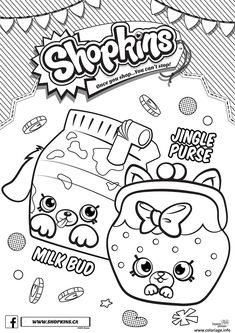 Detail Gambar Untuk Mewarnai Shopkins Nomer 50