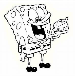 Detail Gambar Untuk Mewarnai Spongebob Nomer 39