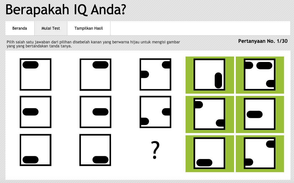 Detail Gambar Untuk Test Iq Nomer 7