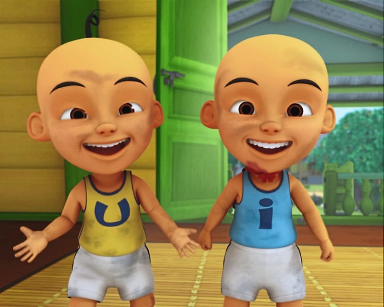 Detail Gambar Upin Da Nomer 3