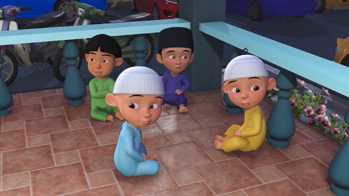 Detail Gambar Upin Dan Ipin Berwarna Nomer 41