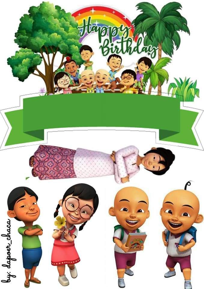 Detail Gambar Upin Ipi Nomer 55