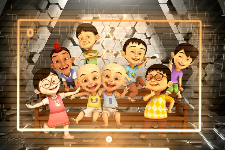 Detail Gambar Upin Ipin Dan Kawan Kawan Nomer 37