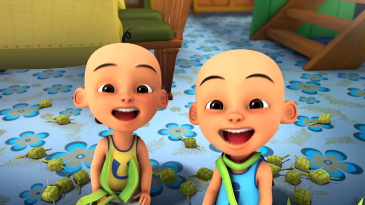 Detail Gambar Upin Ipin Lebaran Nomer 10