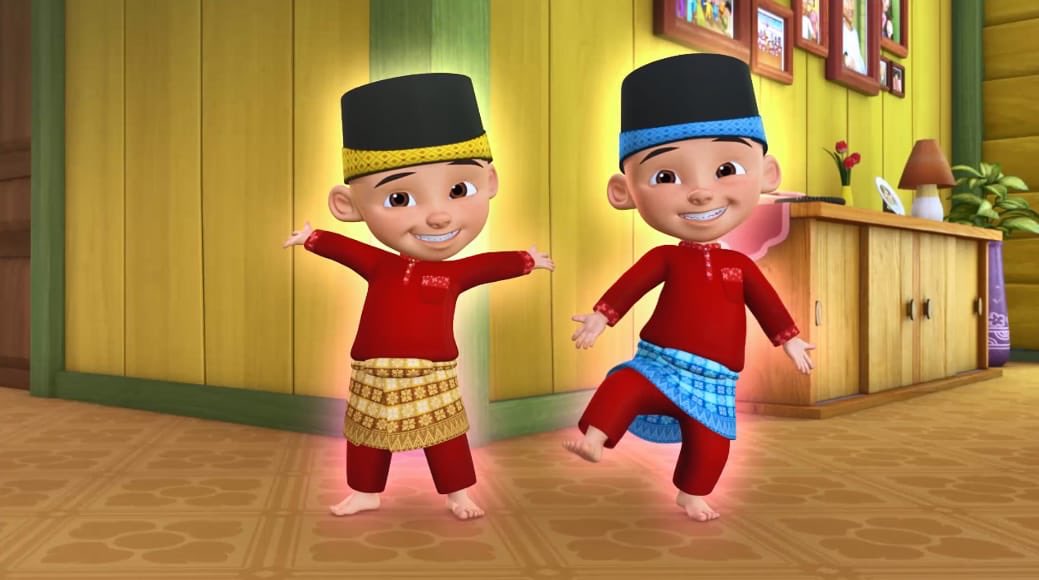 Detail Gambar Upin Ipin Lebaran Nomer 26