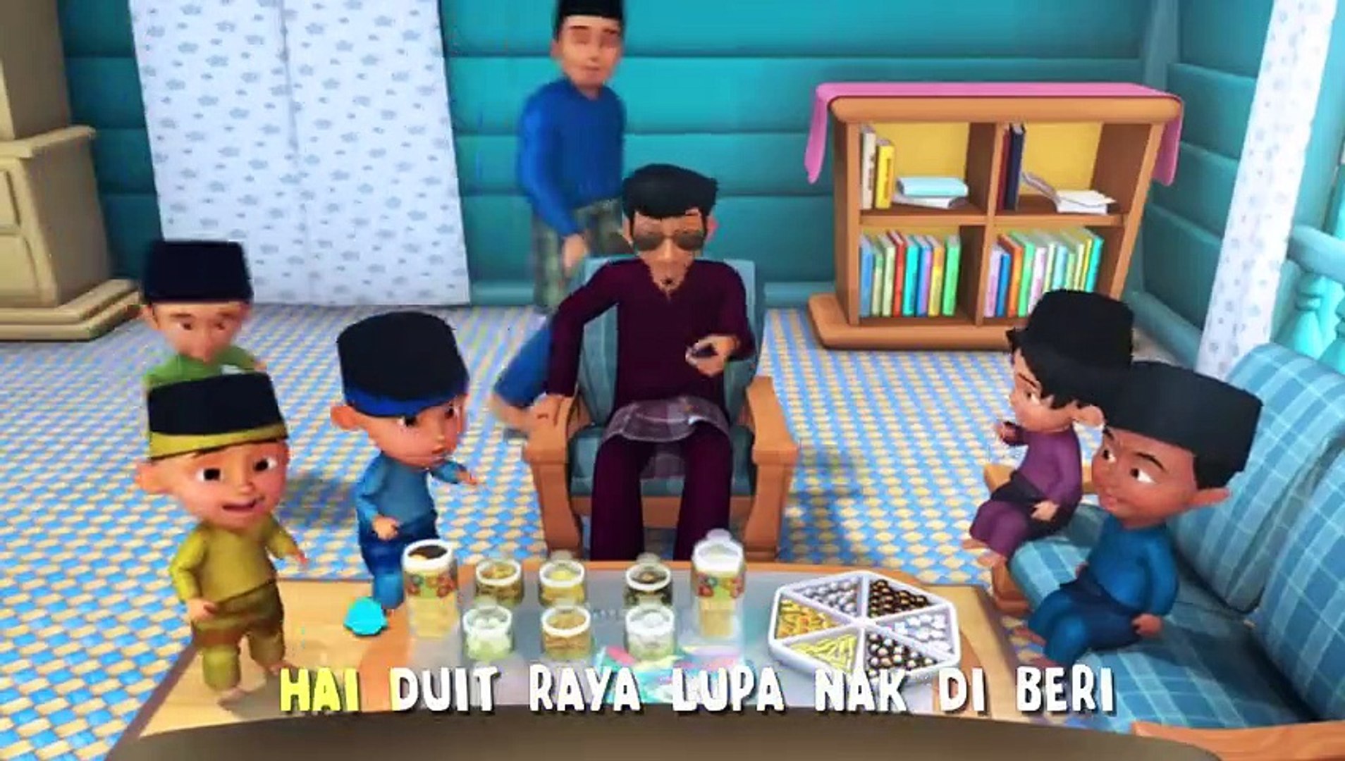 Detail Gambar Upin Ipin Lebaran Nomer 5