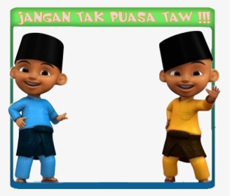 Detail Gambar Upin Ipin Lebaran Nomer 37