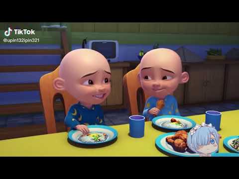 Detail Gambar Upin Ipin Makan Ayam Goreng Nomer 18