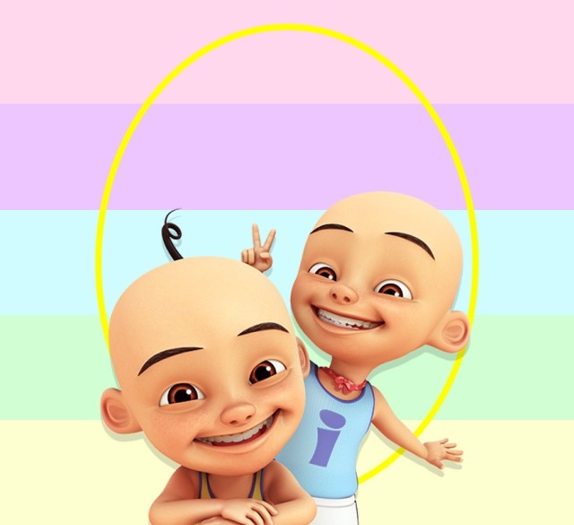 Detail Gambar Upin Ipin Makan Ayam Goreng Nomer 40