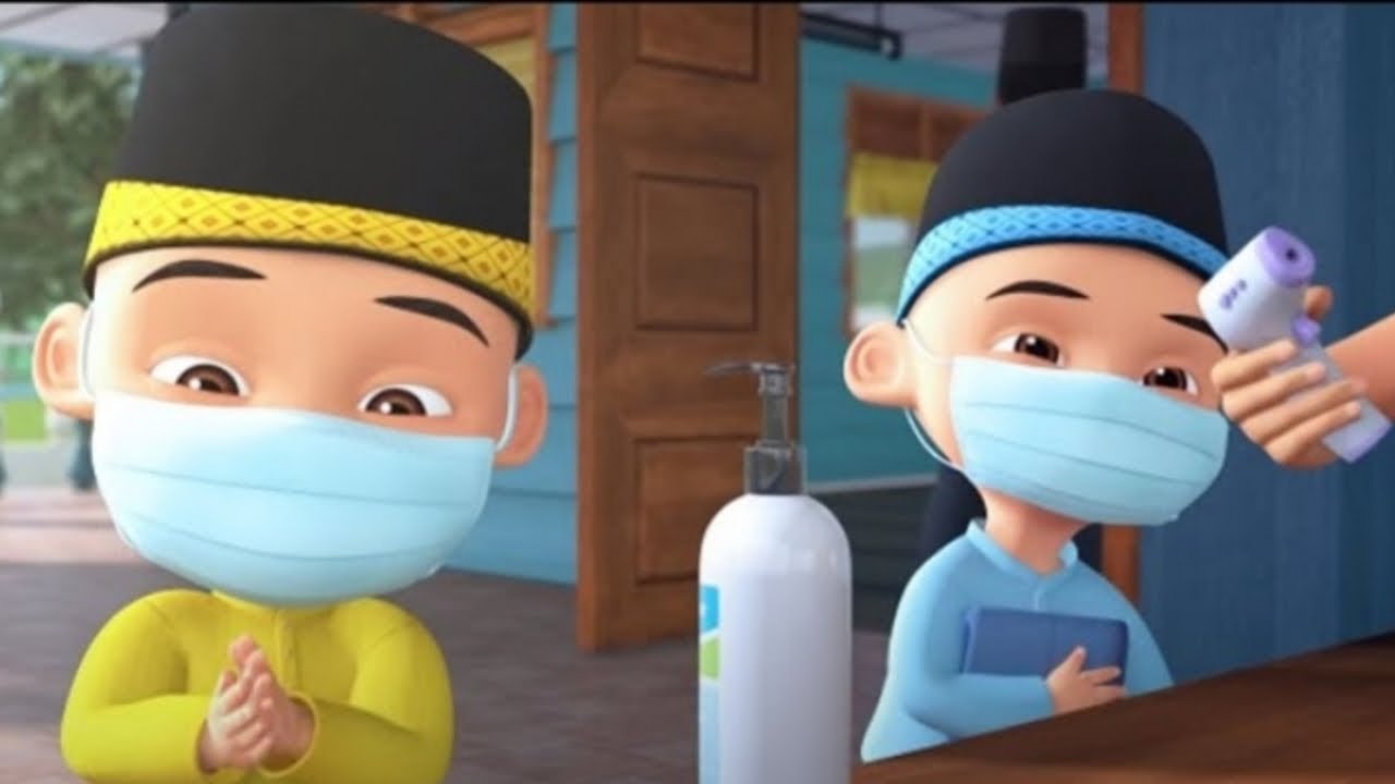 Detail Gambar Upin Ipin Pakai Masker Nomer 12