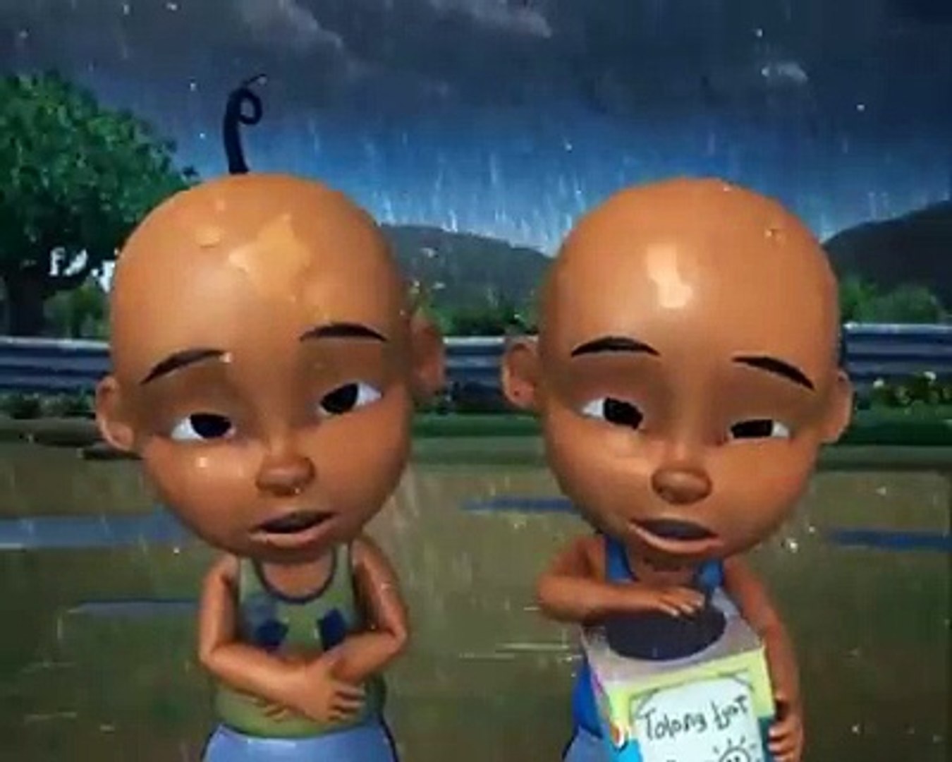 Detail Gambar Upin Ipin Sedih Nomer 9