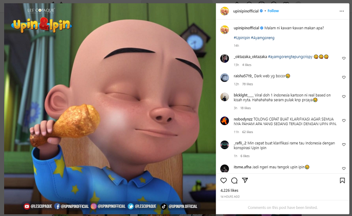 Detail Gambar Upin Ipin Upin Ipin Kak Ros Nomer 56