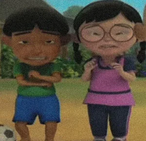 Detail Gambar Upin Upin Bersama Kak Rose Nomer 44