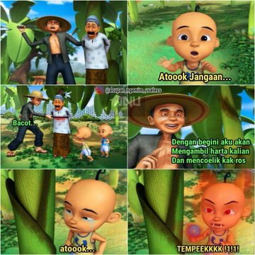 Detail Gambar Upin Upin Bersama Kak Rose Nomer 50