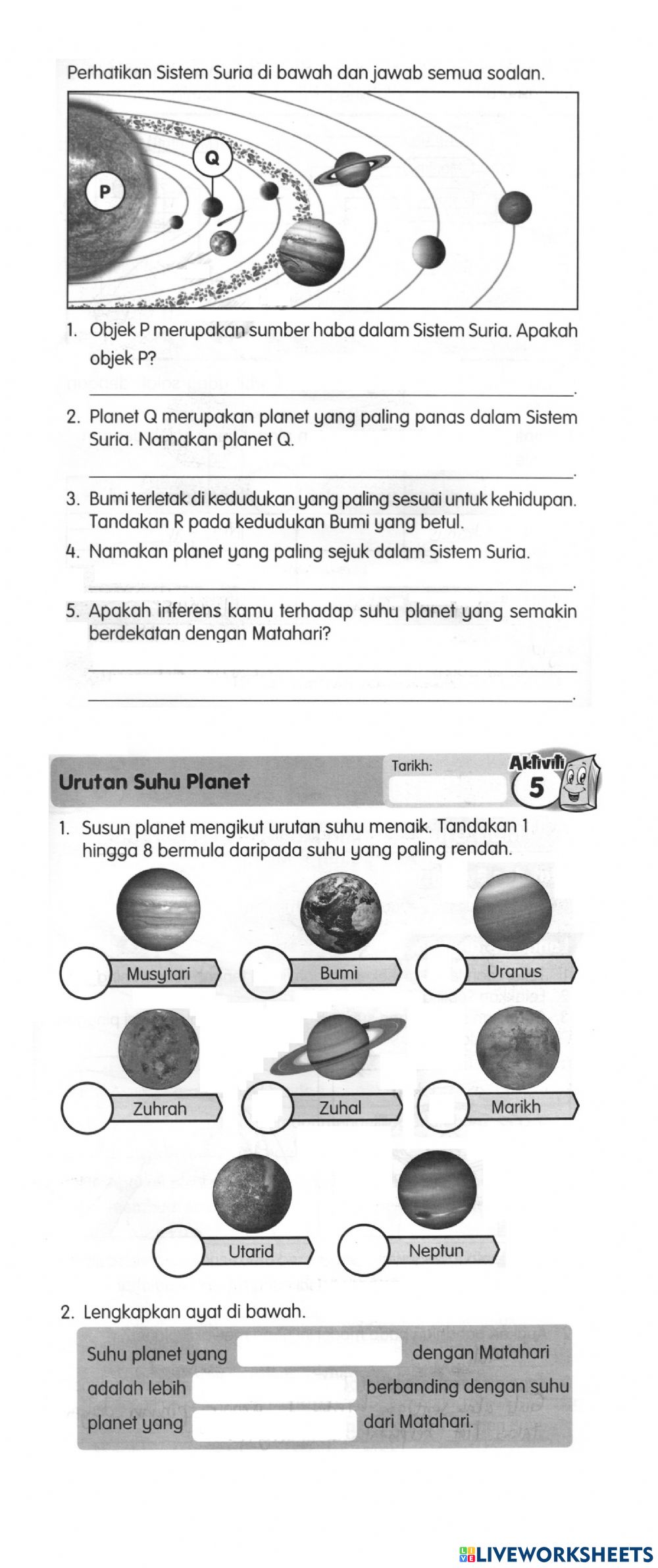 Detail Gambar Urutan Planet Nomer 43