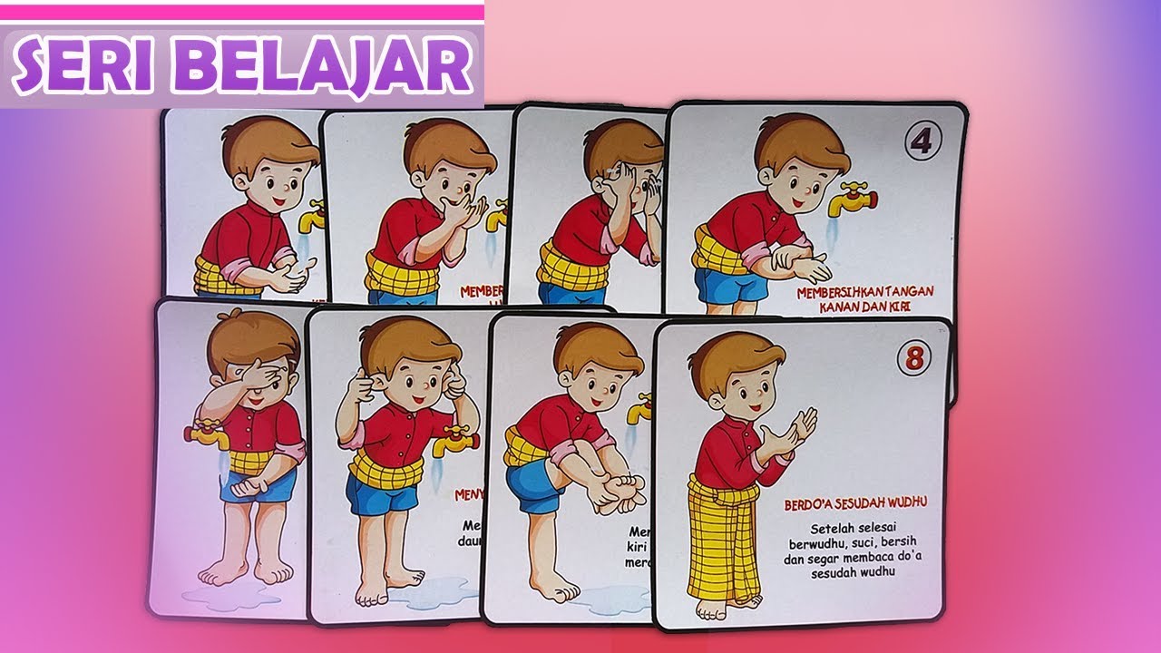 Detail Gambar Urutan Wudhu Anak Anak Nomer 3