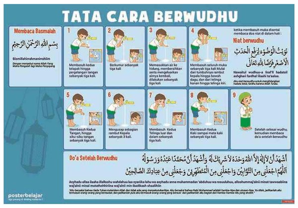 Detail Gambar Urutan Wudhu Anak Anak Nomer 39