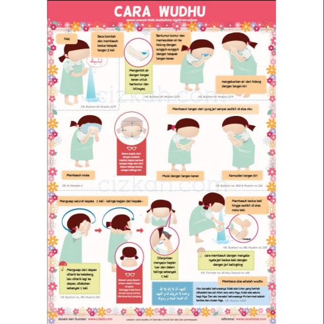 Detail Gambar Urutan Wudhu Anak Anak Nomer 5