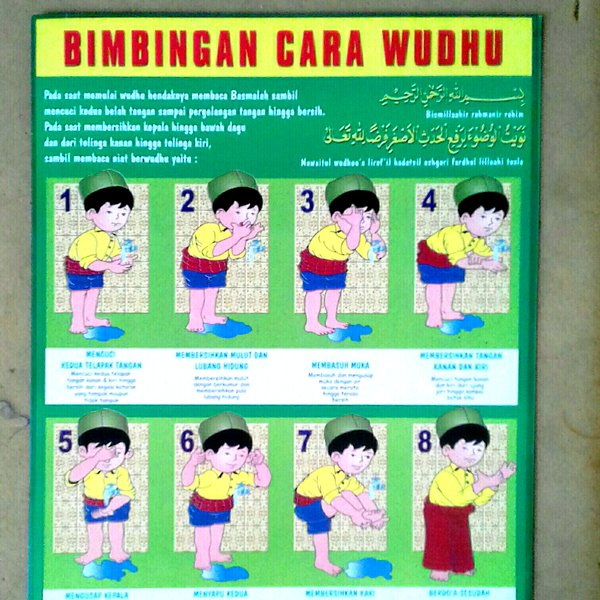 Detail Gambar Urutan Wudhu Anak Anak Nomer 51