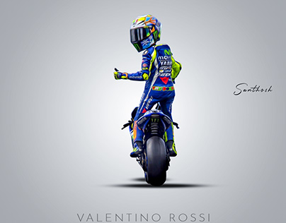 Detail Gambar Valentino Rossi Kartun Nomer 33