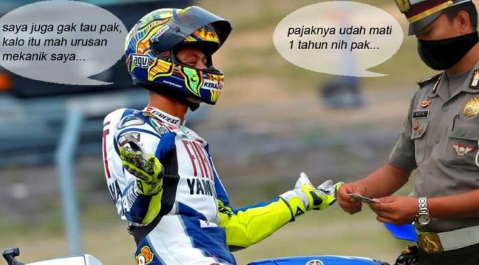 Detail Gambar Valentino Rossi Lucu Nomer 14