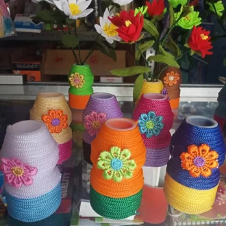 Detail Gambar Vas Bunga Botol Nomer 24
