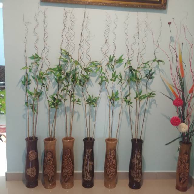 Detail Gambar Vas Bunga Dari Bambu Nomer 52