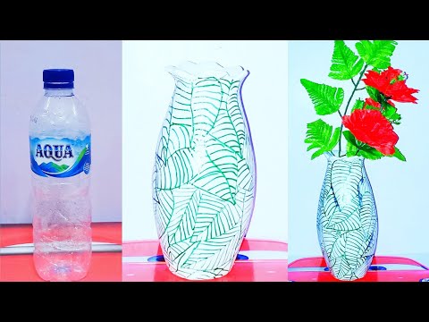 Detail Gambar Vas Bunga Dari Botol Plastik Nomer 18