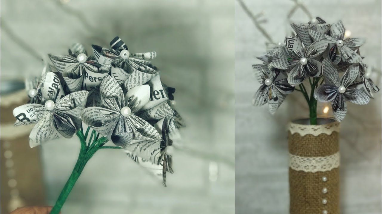Detail Gambar Vas Bunga Dari Kertas Nomer 53