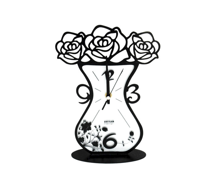 Detail Gambar Vas Bunga Kartun Hitam Putih Nomer 13